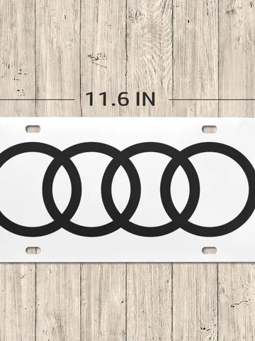 Audi License Plate $36.00