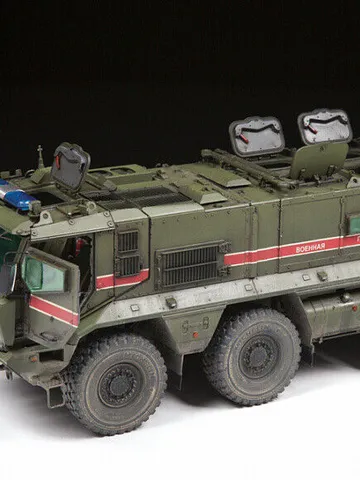 Original Zvezda 3701 Russian Army Military Police Armored Vehicle Typhoon-K Model 1:35 $98.00
