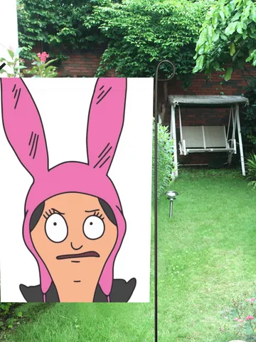 Louise Belcher Bobs Burgers Garden Flag $24.97
