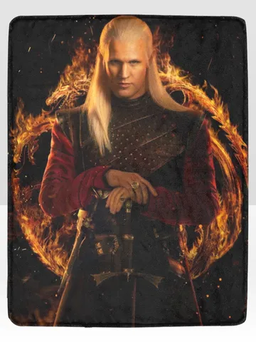 Daemon Targaryen Blanket Lightweight Soft Microfiber Fleece $48.00