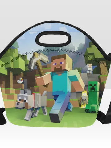 Minecraft Neoprene Lunch Bag, Lunch Box $36.00