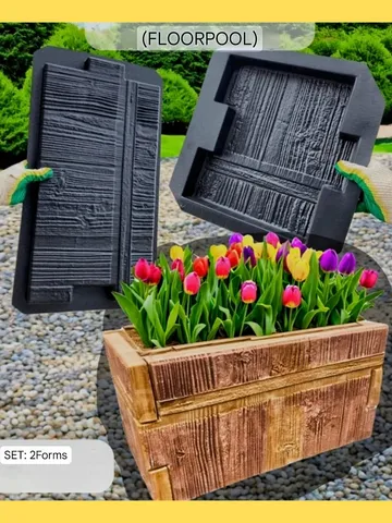 Set of forms 2 pcs for a garden flowerpot Planter $89.70