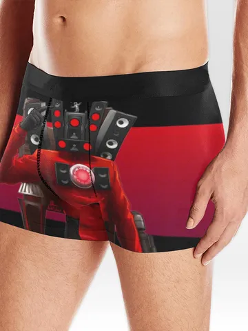 Titan Speakerman Skibidi Toilet Boxer Briefs Underwear $34.97