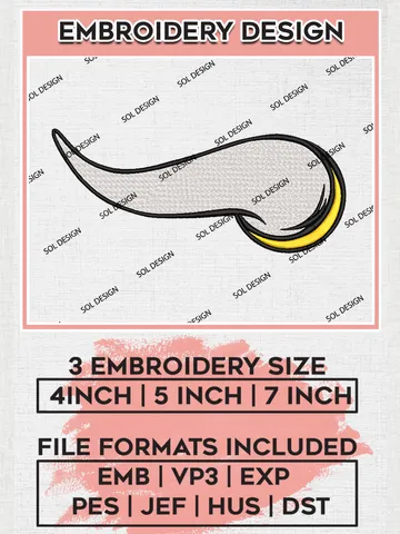 Minnesota Vikings Horn Embroidery Designs, NFL Vikings, NFL Embroidery Designs, NFL Minnesota Vikings Machine Embroidery Design, Digital Download