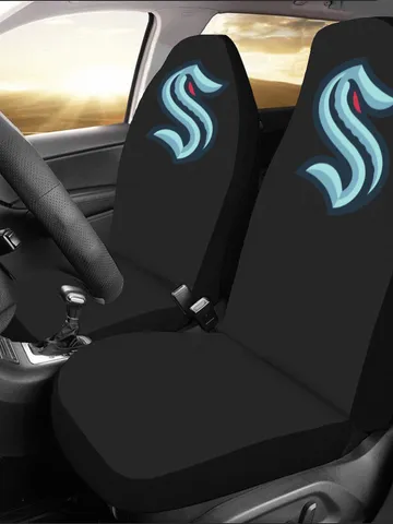 Seattle Kraken Car Seat Covers Set of 2 Universal Size $69.97