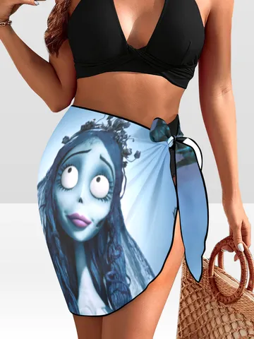 Corpse Bride Beach Sarong Wrap $29.97