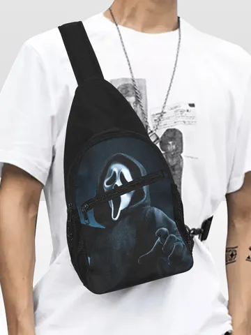 Ghost Face Chest Bag $39.97