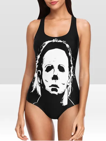 Michael Myers One Piece Swimsuit $39.97
