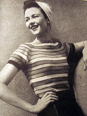 Vintage Knitting Pattern 34 Slipover Women $2.50