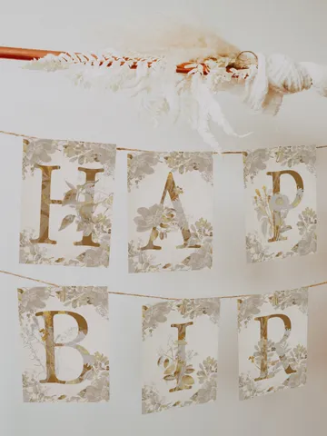 Happy Birthday Banner Winnie the Pooh Birthday Party; Winnie Pooh 1st Birthday; Editable Birthday Banner; Birthday Party Decoration Pooh wg4 $11.62