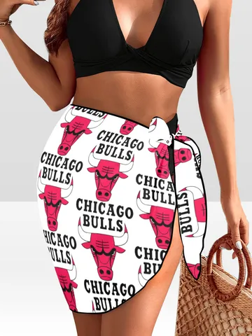 Chicago Bulls Beach Sarong Wrap $29.97