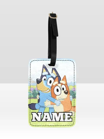 Bluey Luggage Tag Custom NAME $24.00
