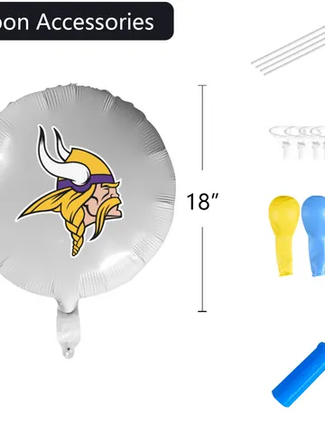 Minnesota Vikings Foil Balloon $24.00