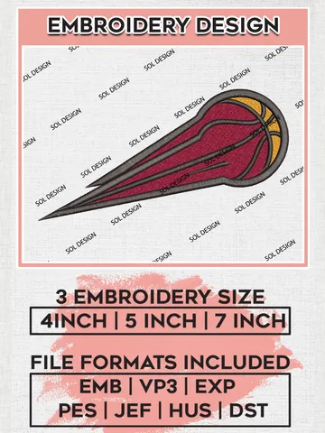 Sioux Falls Skyforce Team Logo Embroidery Designs, NBA G League Team Embroidery Files, Basketball Machine Embroidery Designs, NBA Sioux Falls Skyforce Team Logo, Sport Machine Embroidery Design, Digital Download $5.99