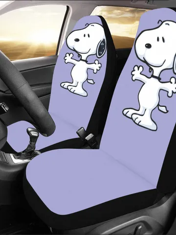 Snoopy Car Seat Covers Set of 2 Universal Size $69.97