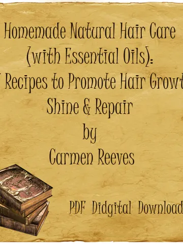 Homemade Natural Hair Care (with Essential Oils): DIY Recipes to Promote Hair Growth, Shine & Repair by Carmen Reeves $3.05