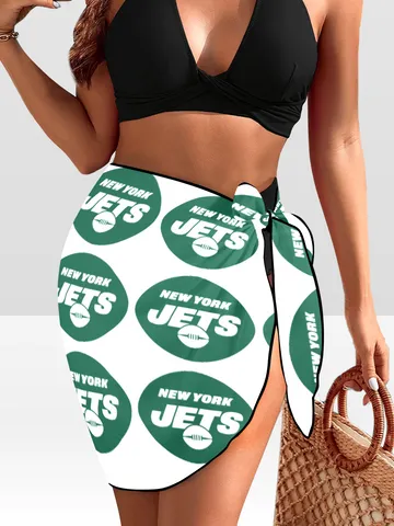New York Jets Beach Sarong Wrap $29.97