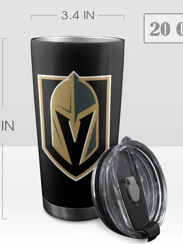 Vegas Golden Knights Tumbler 20 oz with Lid $42.00