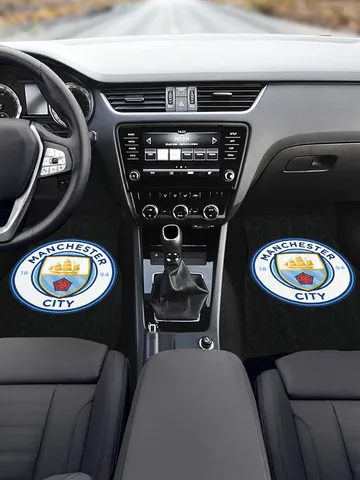 Manchester City Front Car Floor Mats Set of 2 $69.97