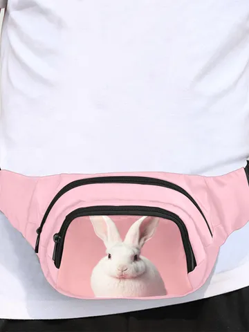 White Rabbit Fanny Pack, Waist Bag $39.97
