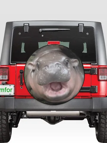 Moo Deng Spare Tire Cover $44.97