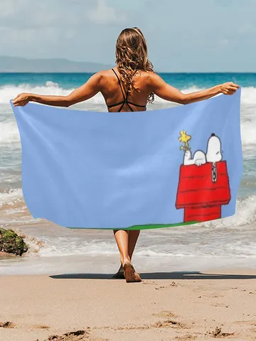 Snoopy dog Beach Towel $45.00