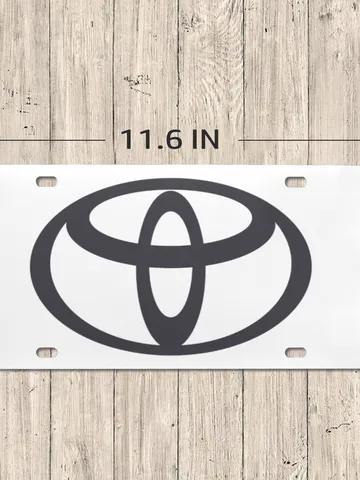 Toyota License Plate $36.00