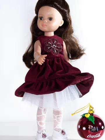 Paola Reina clothes set, Dress for 13 inch doll, Paola Reina shoes, Doll clothes, Clothes for dolls 32 cm, Doll clothing $45.00