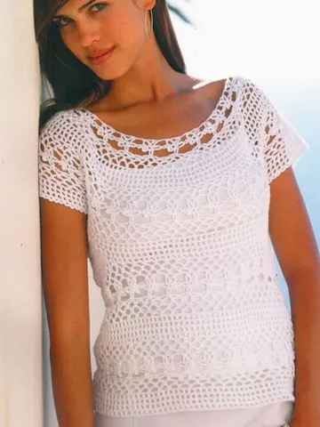 Top crochet, top lace, top summer , top crochet pattern PDF $6.68