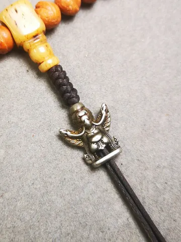 Gandhanra Handmade Tibetan Amulet,Garuda Pendant for Mala,Bag Hanging,Prayer Bead Accessories,0.7" × 0.6" $9.99