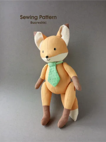 Fox Sewing Pattern $10.90