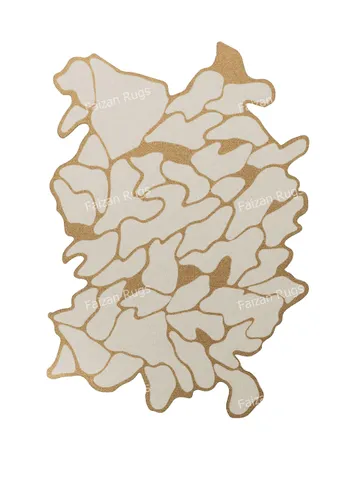 Glowing Grey & Brown hand tufted irregular rug 100% wool for living room, bed room, kids room in size 10x14,10x12,9x12,8x10 silver and black $508.88