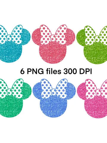 Циклы мышиных ушей PNG, дизайн сублимации мышиных ушей $3.00