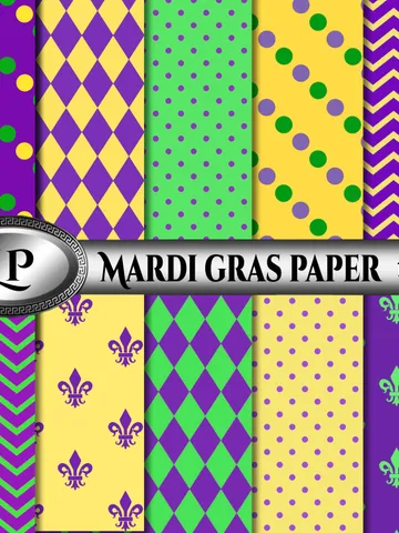 Mardi gras background Carnival digital paper pack Carnival background Mardi gras digital paper Festival background Digital instant download $4.07