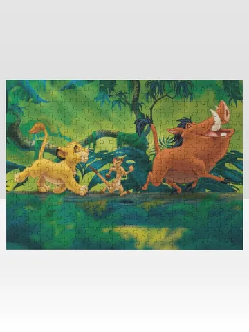 Lion King Simba Jigsaw Puzzle Wooden $36.00