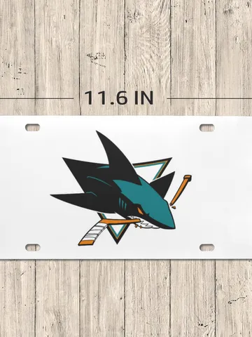 San Jose Sharks License Plate $24.97