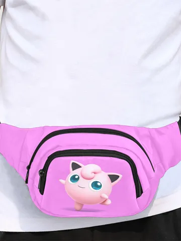 Jigglypuff Fanny Pack, Waist Bag $39.97