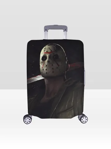 Jason Friday the 13th Luggage Cover, Luggage Protective Print Cover, Case Cover $30.00