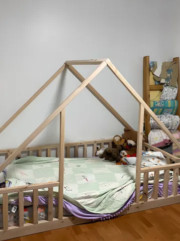 Montessori Floor House Bed Plan, Twin Size, PDF, DIY $14.95