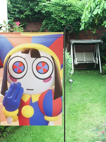 The Amazing Digital Circus TADC Garden Flag $30.00