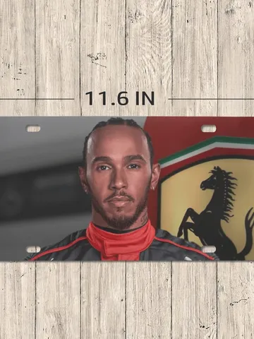 Lewis Hamilton License Plate $24.97