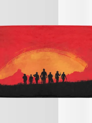 Red Dead Redemption Blanket Lightweight Soft Microfiber Fleece $54.00