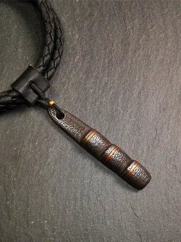 Gandhanra Handmade Tibetan Amulet Pendant,Tibetan Ladder of Heaven, Made of Cold Iron,2.08&quot; $35.99