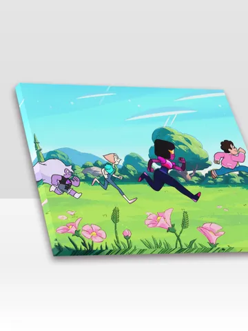 Steven Universe Frame Canvas Print $24.00