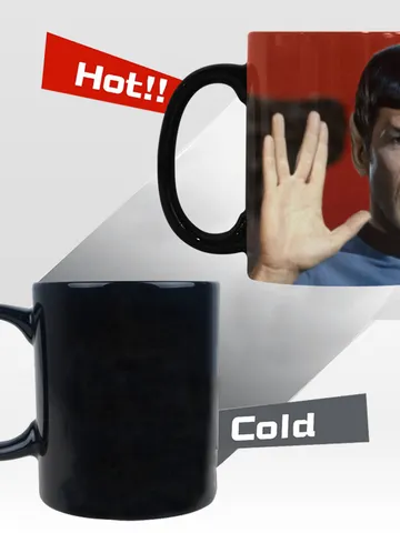 Star Trek Spock HD Color Changing Mug $21.97