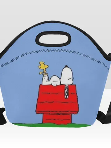 Snoopy Dog Neoprene Lunch Bag, Lunch Box $36.00
