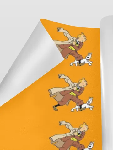 Tintin Gift Wrapping Paper 58"x 23" (1 Roll) $24.97
