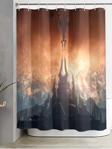 WoW Shadowlands Shower Curtain $48.00