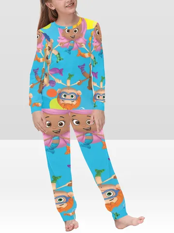 Bubble Guppies Kids Girls Pajamas Set, PJ Set pajama loungewear sleepwear $72.00