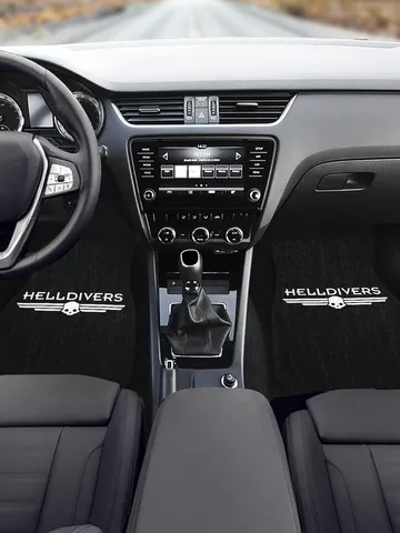 Helldivers game Front Car Floor Mats Set of 2 $69.97